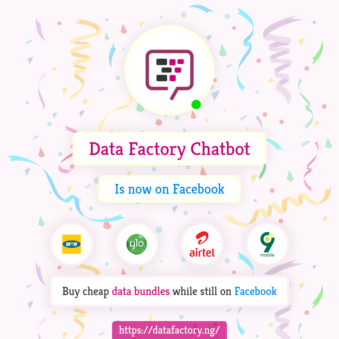 Data Factory Chatbot is now on Facebook wallpaper